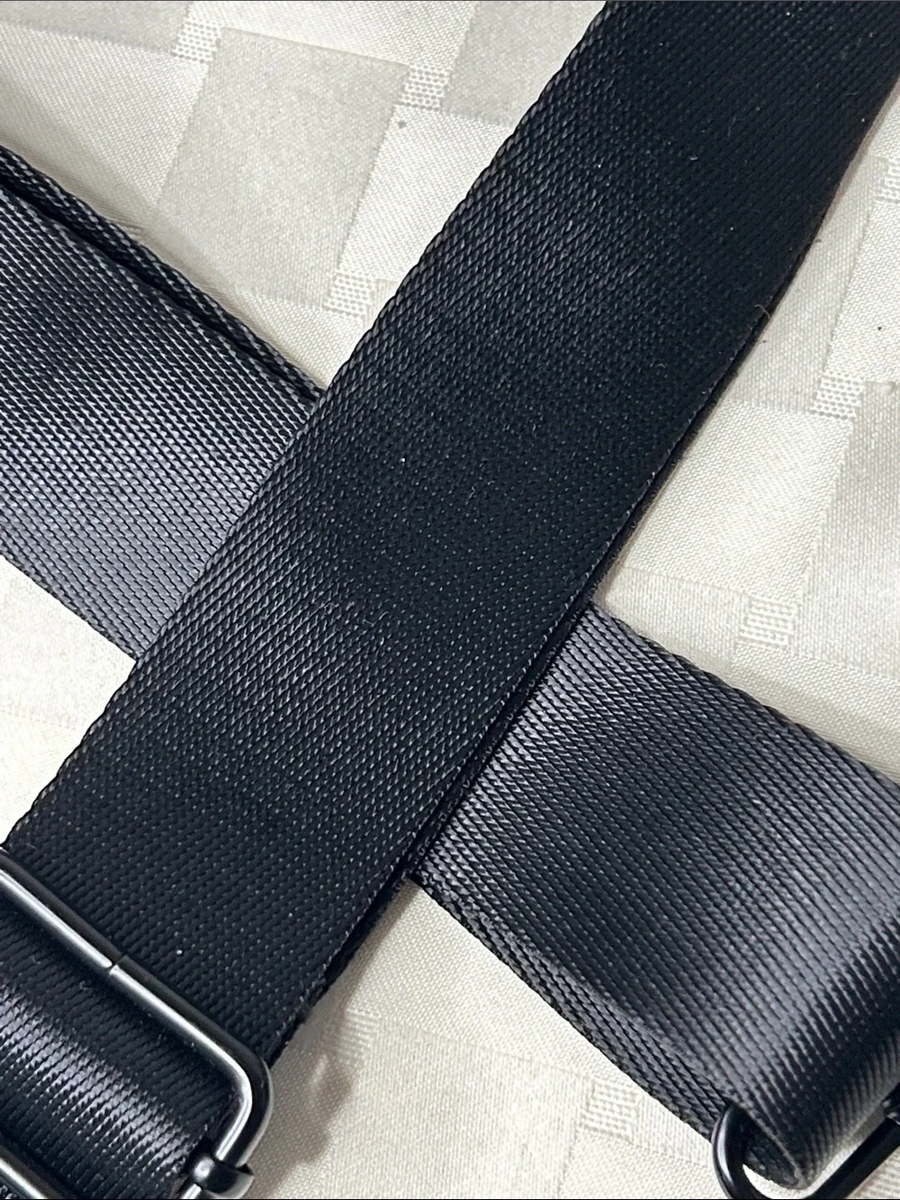 Black Adjustable Replacement Bag Strap